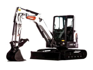 CHO THUÊ XE XÚC ĐÀO BÁNH XÍCH MINI BOBCAT E50Z