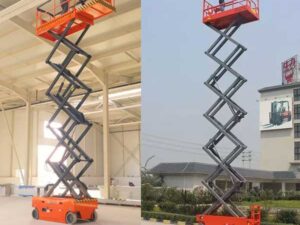 Xe Nâng Người Trục Đứng Tự Hành